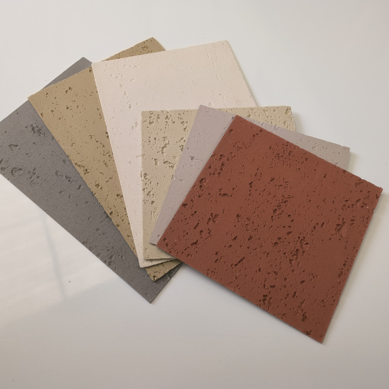different color flexible stone panel