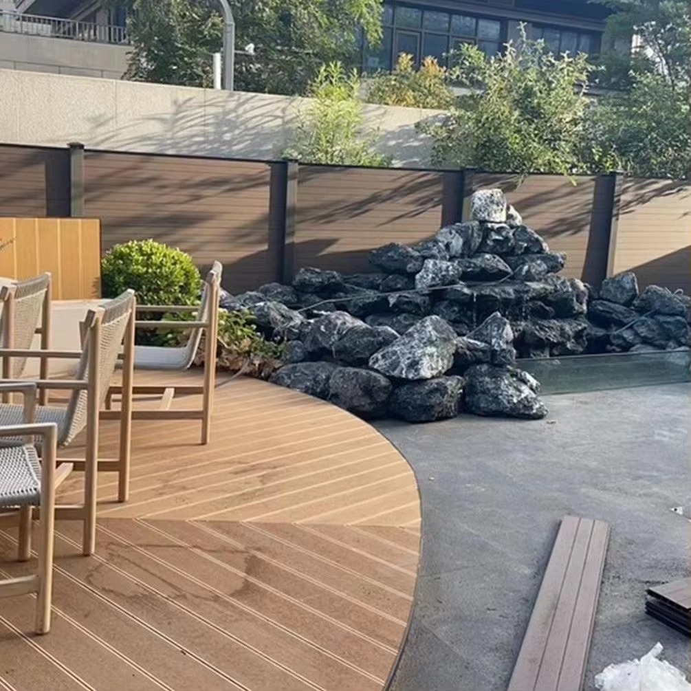 WPC garden fencing panels
