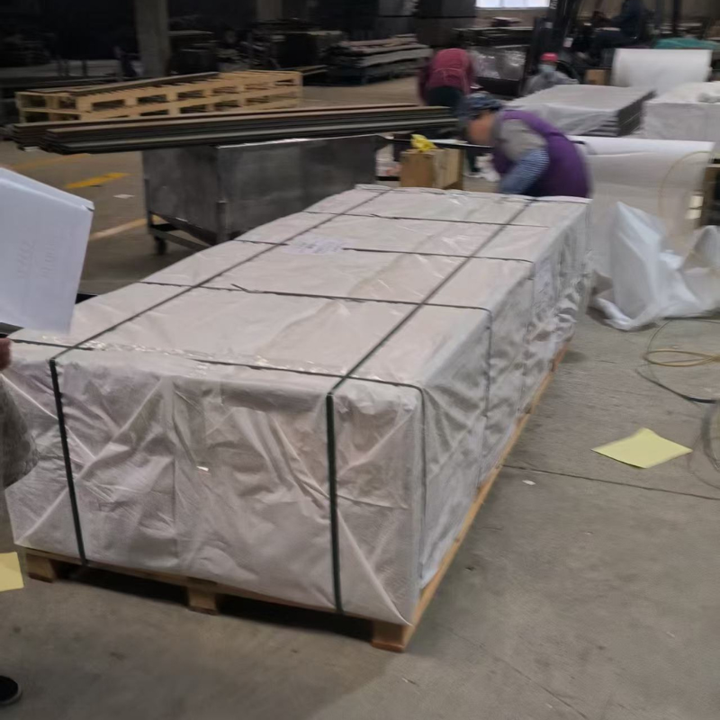 WPC wall panel installation step