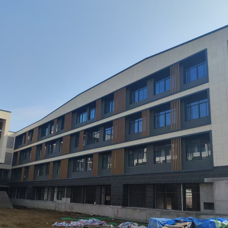 Flexible stone exterior cladding