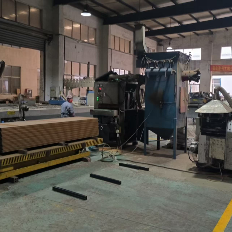 WPC panel production at JMS Decor