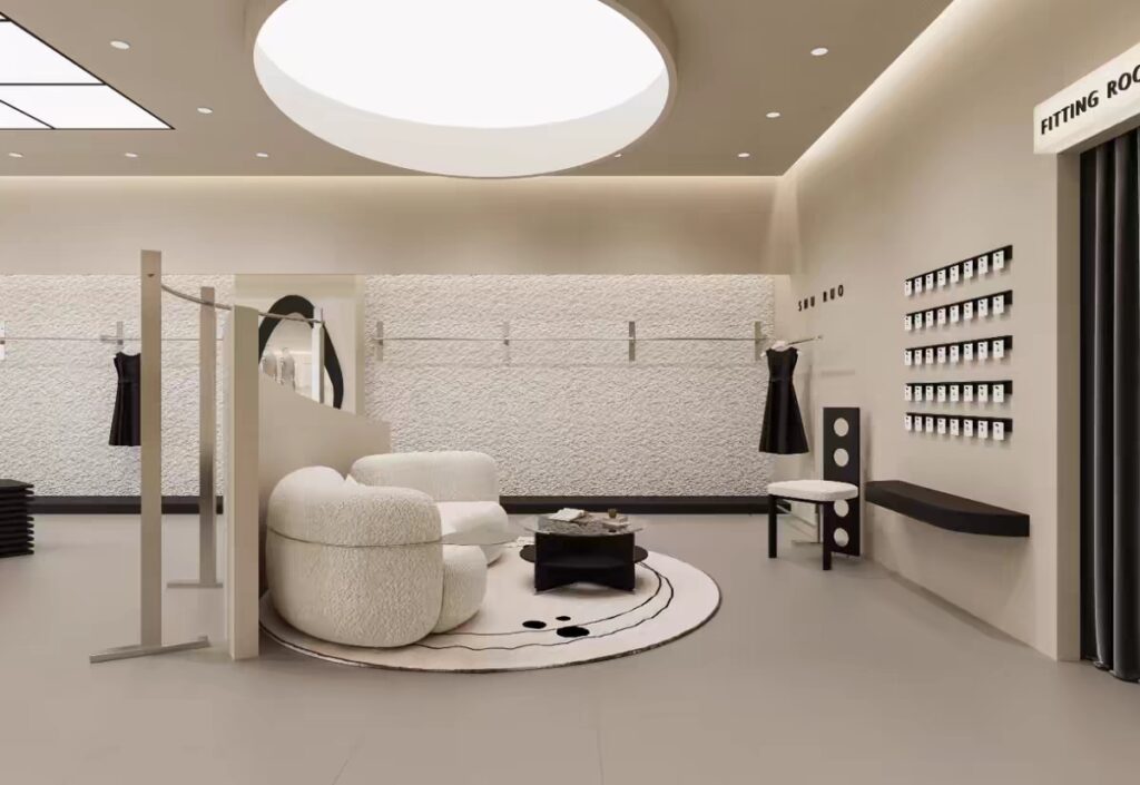 Flexible stone showroom display