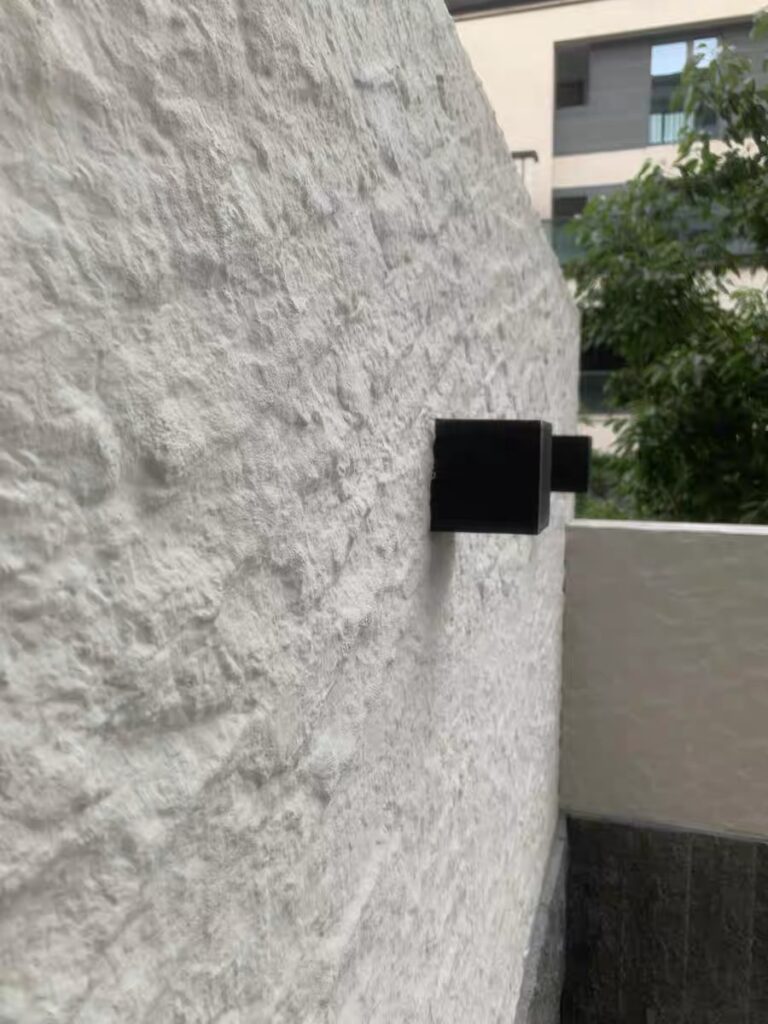 Moonstar stone veneer applied on an exterior wall
