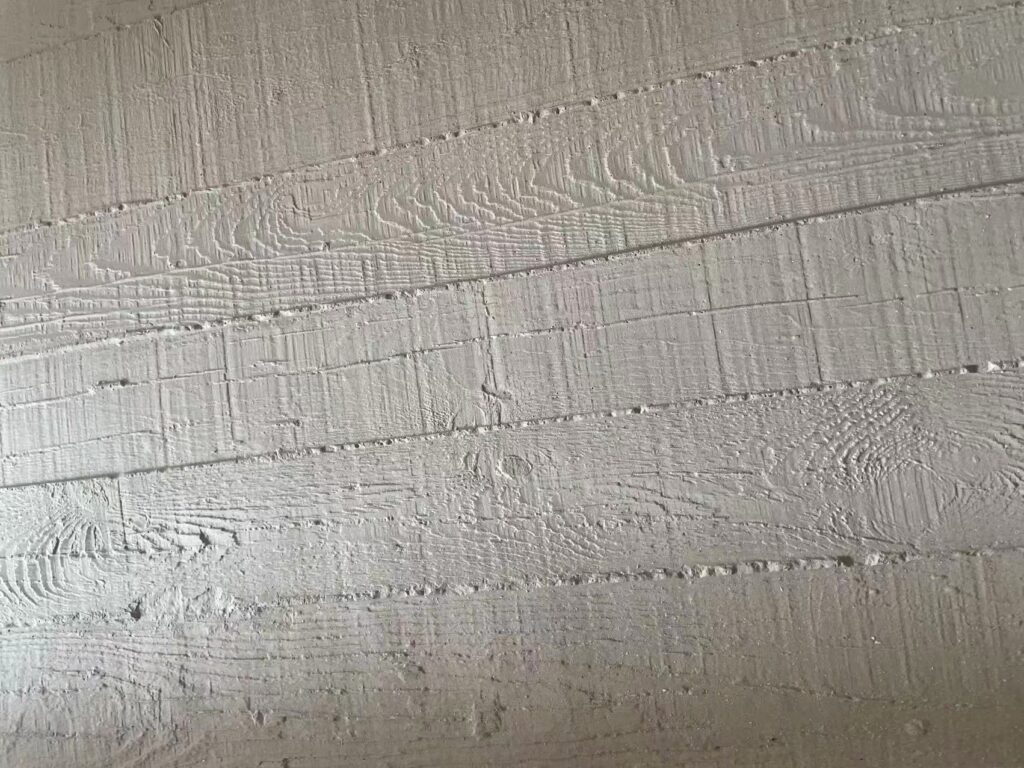 Factory-made textured wall panels showing consistent quality and uniform finish across every panel