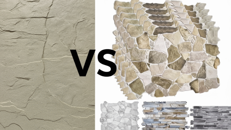 Real Flexible Stone vs. “Stone Look” Alternatives (Vinyl, Laminate, PVC)