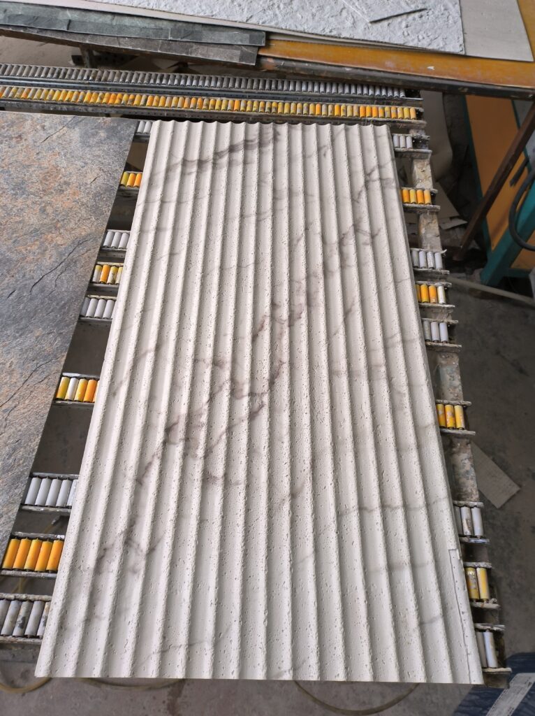 flexible stone in production