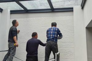 install flexible stone interior design
